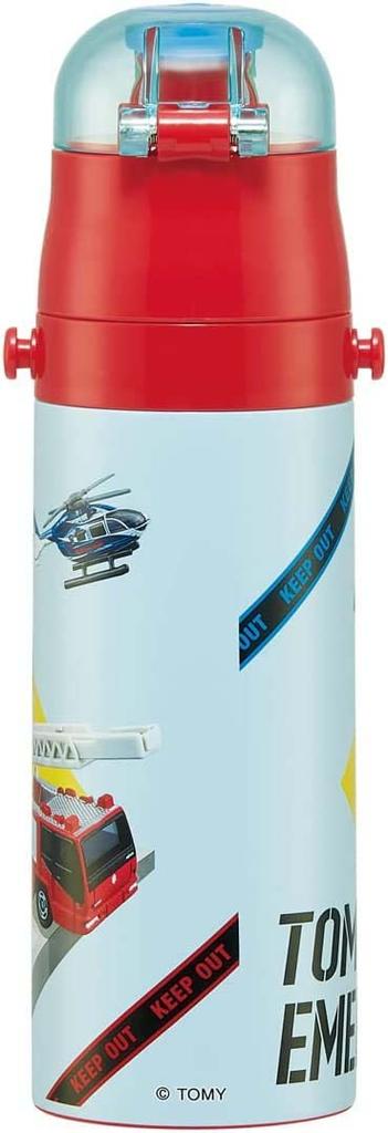 Skater Tomica 23 Stainless Steel Water for Boys Bottle, 470ml, (SDC4-A)