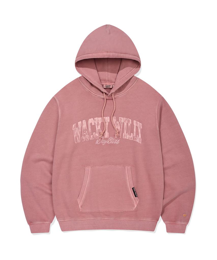 PIGMENT Typo Hoodie Sweat Pink