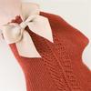 0-7T Summer Mesh Children Girls Socks Cotton Bow Solid Girl For Baby Sock Fashion Princess Clothes Accessories 2023 New