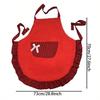 1pc Bowknot Apron, Cute Retro Style Woman Kitchen Sexy Vintage Apron With Pockets, Gift For Mother's Day