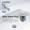 Sink Plug Drain Strainer Shower Prevent Clogging Sink Drain Bounce Plug Washbasin Bathroom Water Stopper Cover