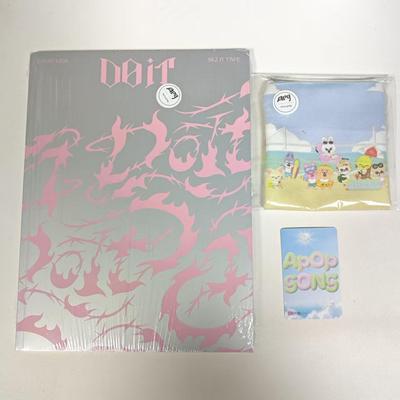 Stray Kids DO IT SKZ IT TAPE IT Version, mit ApopGong Münztasche