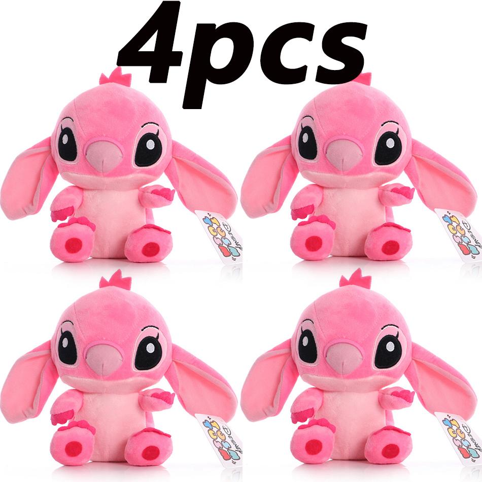 20cm Stitch Stuffed Plush Models Cartoon Stuffed Plush Dolls Anime Plush Baby Toys Kawaii Kids Birthday Gift