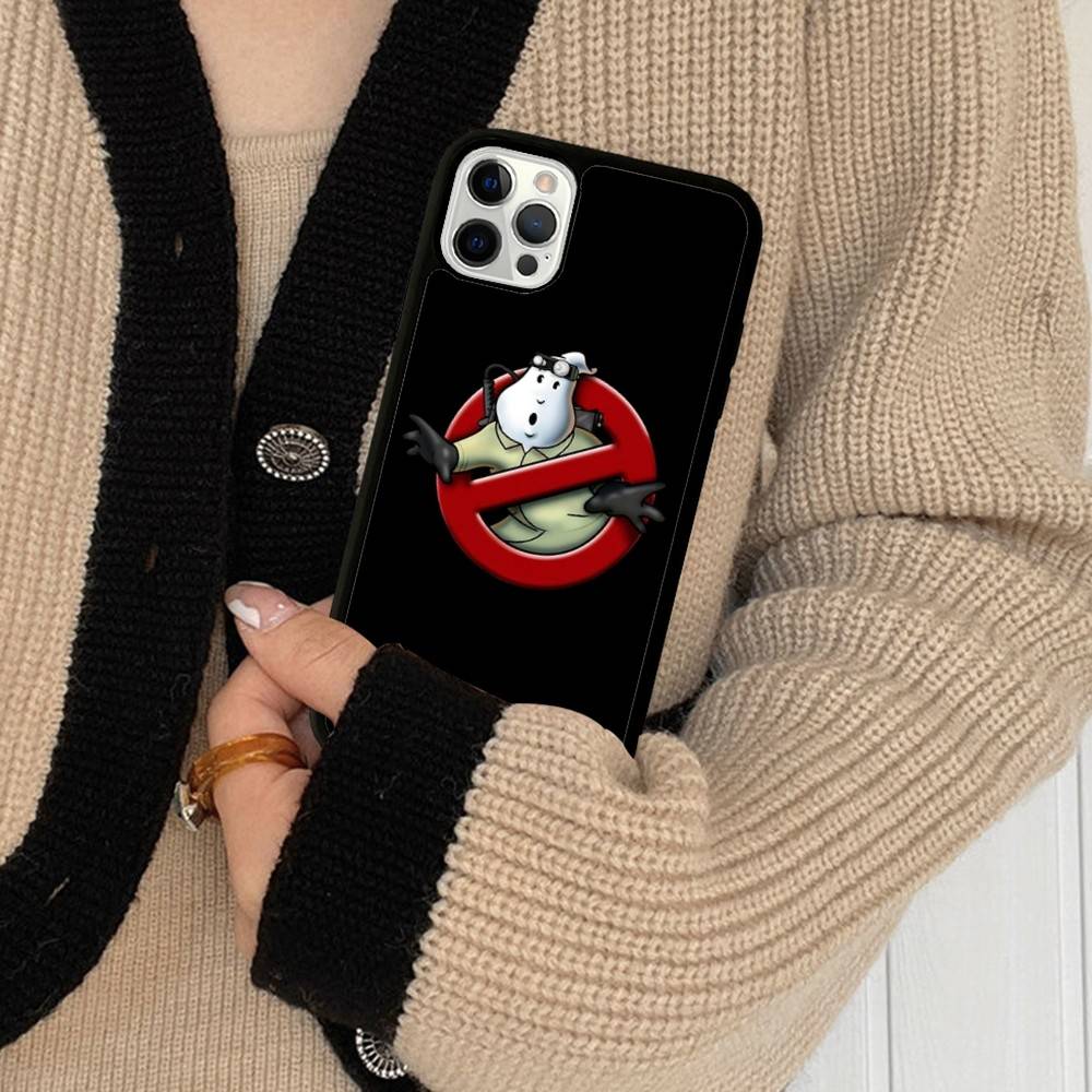 Movie-G-Ghostbusters Phone Case For iphone 11 12 13 14 15 Pro Max 17 16 Plus Hard PC+TPU Back Cover