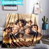 Custom Name Blanket Downton Abbey Characters Blanket Bedding Blanket for Travel, Camping, Living Rooms, Offices, Sofas, Fan Christmas Gift