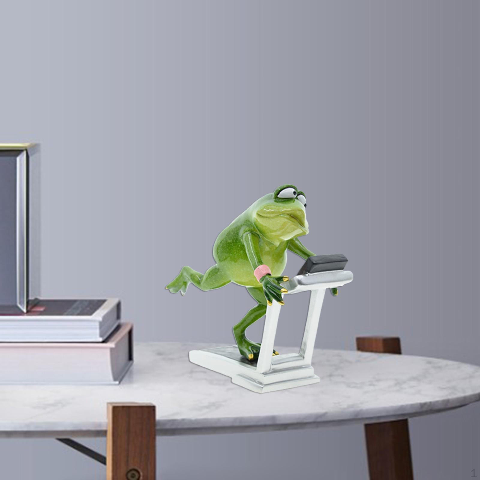 

Statue Resin Figurine Sculpture Desktop Living Decoration Running