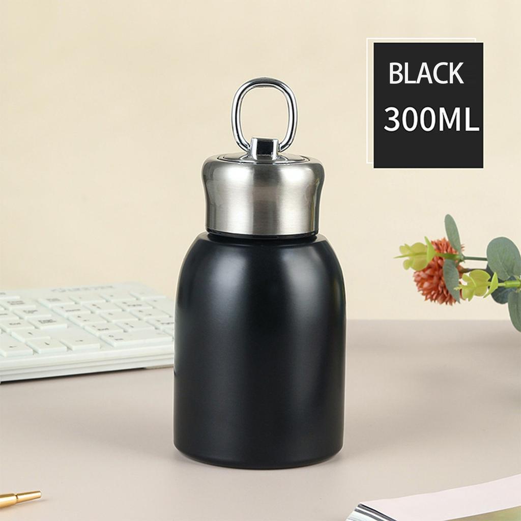 Frosted Puffy Pot Belly Cup 304 Stainless Steel Male And Female Students Vacuum Vacuum Cup Gift Pocket Cup 10.5 Oz