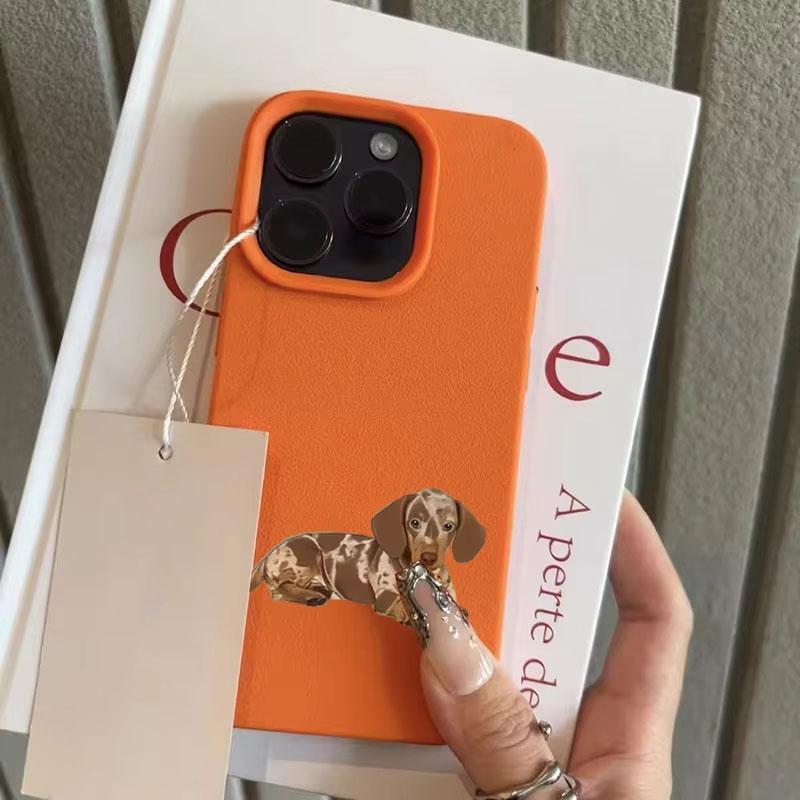 Dachshund Illustration Pattern Phone Case For IPhone 17 16 13 12 14 15 11 Pro Max 15 Plus Air 16E Silicone Shockproof Soft Cover
