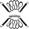 TIYEP Car Windproof Rope, Windproof Belt, Car Cover, Guard Band, Car Cover, Buckle, Drawstring, Universal Use, Adjustable, Strong Wind Protection
