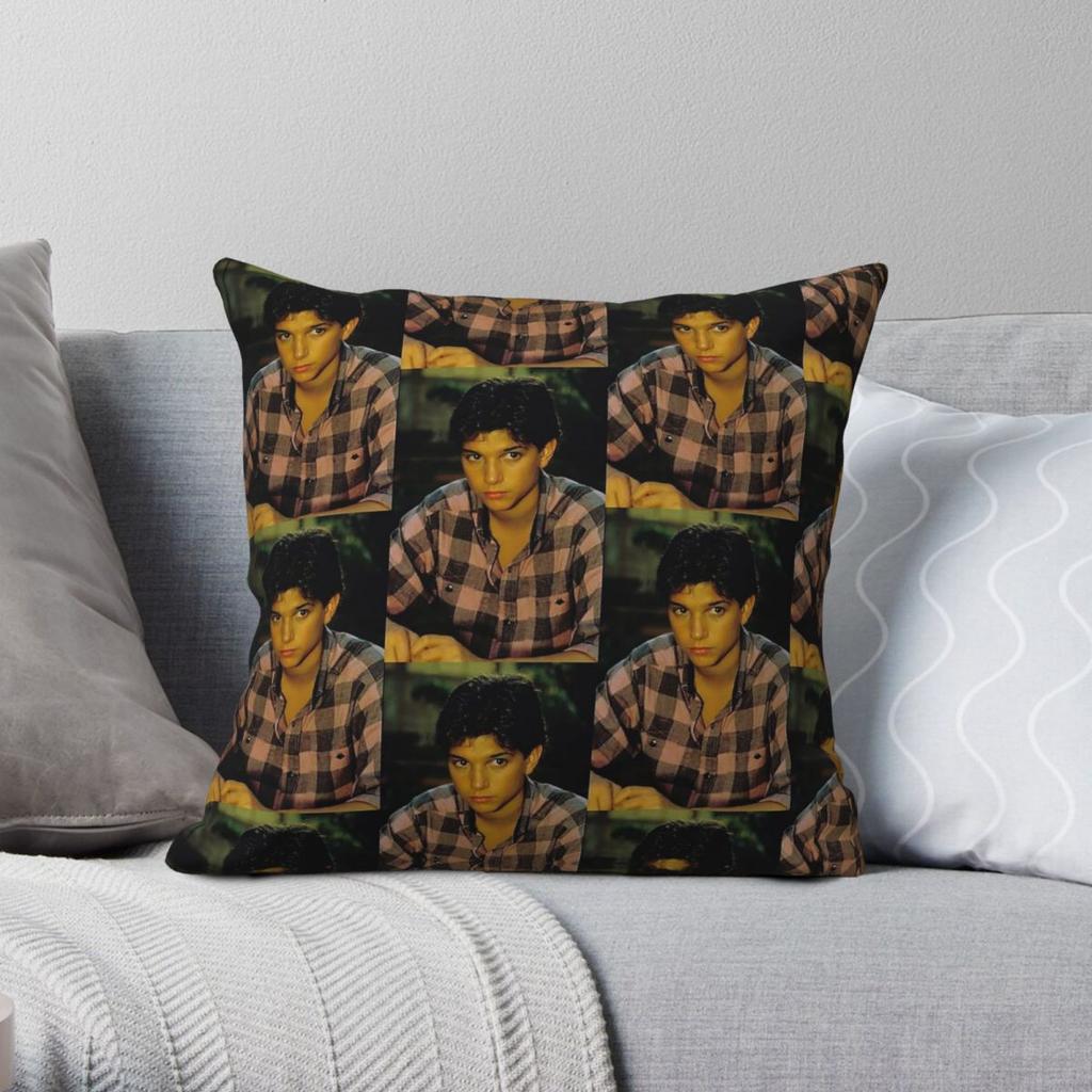 Karate Kid Ralph Macchio Square Pillowcase Polyester Linen Velvet Creative Decor Throw Pillow Case Sofa Cushion Case Wholesale