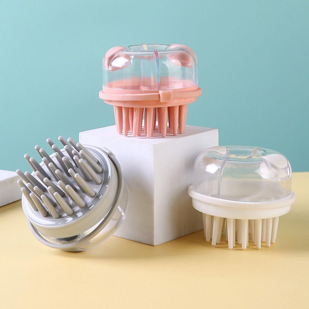 

Soft Head Shampoo Brush PP Head Scalp Massage Brush New Hair Washing Comb