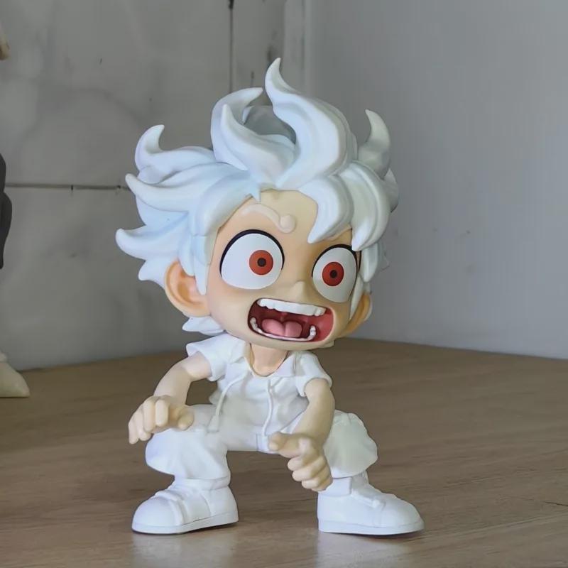 Anime Luffy One Piece-figurer Nika Monkey D Luffy Actionfigurer NINETY SEVEN STUDIO PVC-modellsamling Leker Dekorasjonsgaver