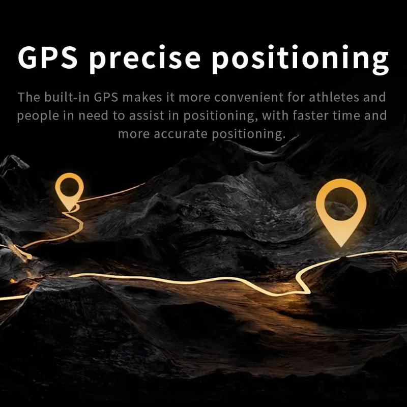 2026 Neue Outdoor Militär Smartwatch Herren GPS Track Wasserdicht 730mAH Gesundheit Anruf Sport Fitness Armband GPS Track Uhren Schwimmen
