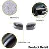 Rear View Mirror Cover Trim for Jeep Renegade 2016-2026 Side Mirror Shell Protector Shell Carbon Fiber Car Styling Accessories