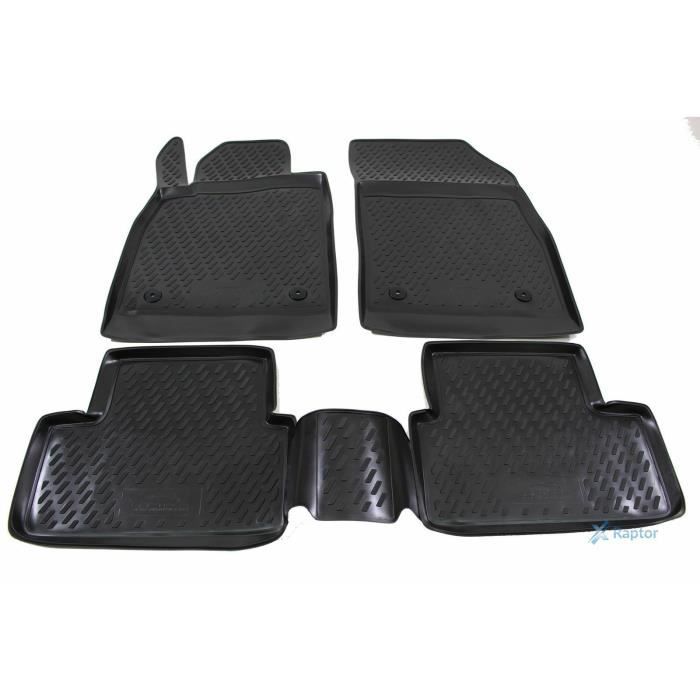 J&J AUTOMOTIVE | Tapis De Sol En Caoutchouc 3D Exclusive Pour Opel Astra J 2009-2015