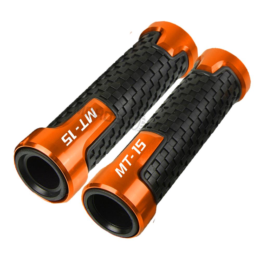 7/8" 22mm Rubber Motorcycle Accessories For YAMAHA MT15 MT-15 MT 15 2005 2006 2007 2008 2009 2010 2011 Handlebar Grips Hand