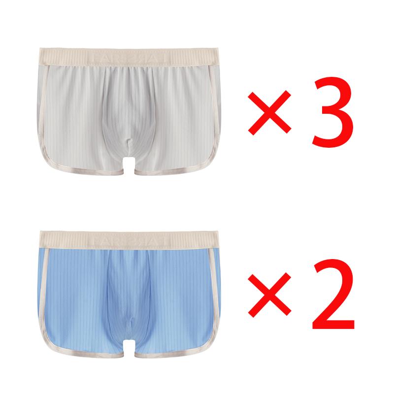 

Мужское нижнее белье боксеры в полоску из чистого хлопка, дышащие боксерские шорты, мужские модные боксеры 3XL темно-синий