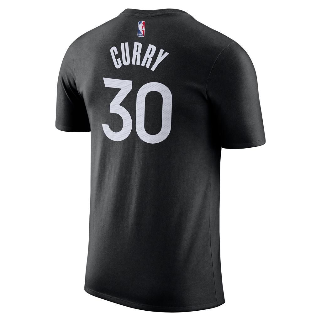 Nike DRI-FIT NBA Golden State Warriors Curry 30 Short Sleeve Black Men's BV8762-018