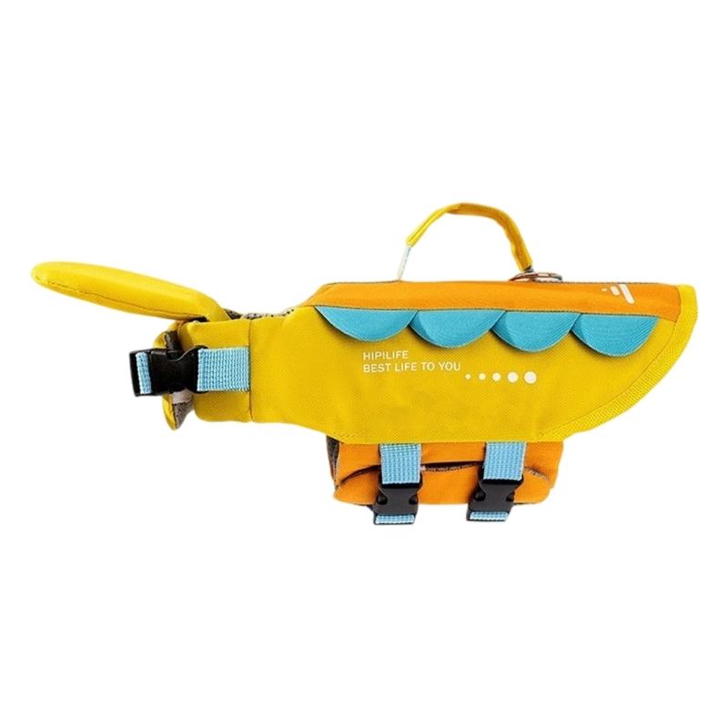 Dog Lifes Jackets,Cute Dog Lifes Vest for Swimming Boating with High Buoyancy Handle Puppy Floating Swim Vests