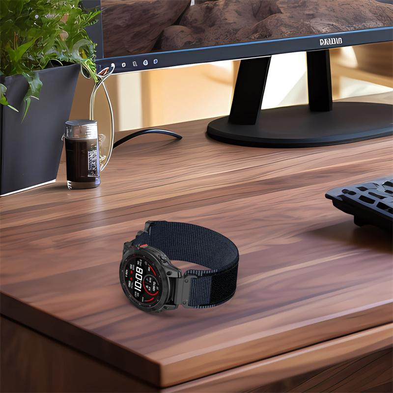 Bracelet de montre intelligent QuickFit 22mm 26mm en nylon tactique pour Garmin Fenix 7X 7 7S 6X 6 Pro 6S 5 5X Plus Enduro 2