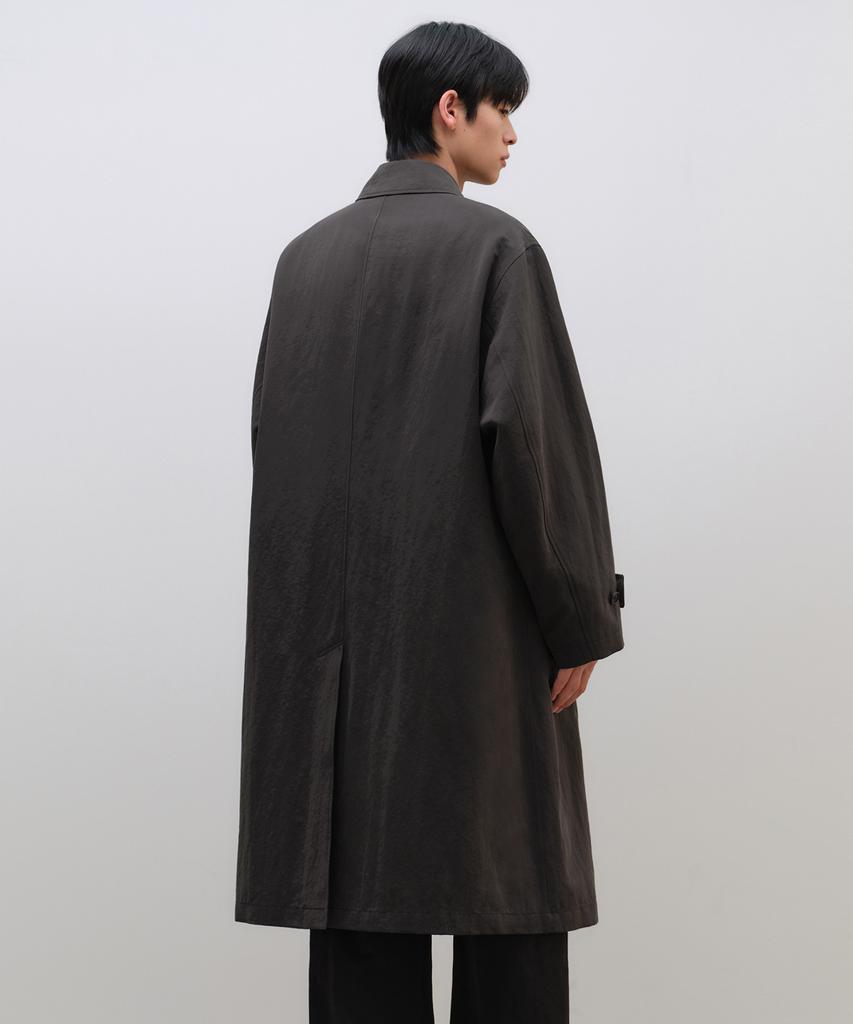Musinsa Standard [City Workers] Karmor Single Trench Coat [Grey]