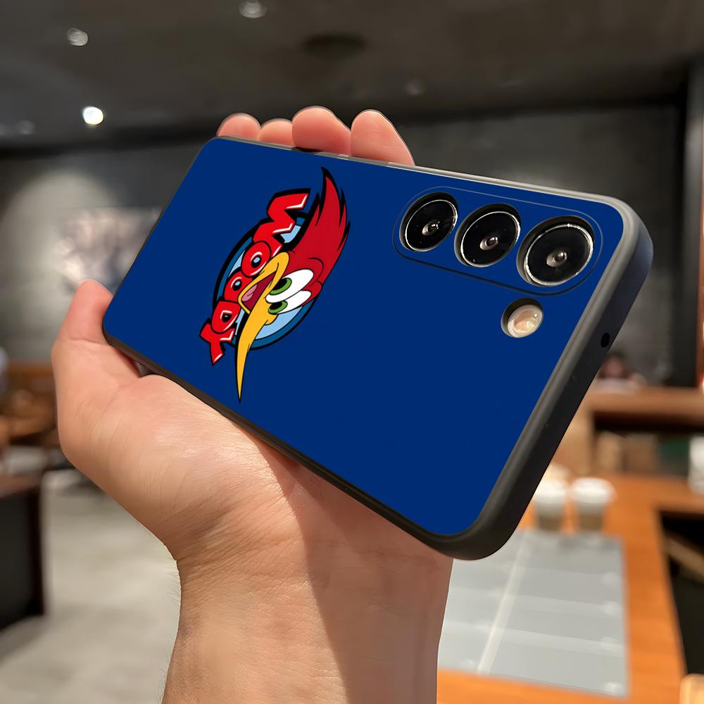 

T-the Woody Woodpecker Phone Case For Samsung A56 A36 A26 A16 A15 A25 A35 A55 A14 A34 A24 A54 Black Soft Shell Samsung A36