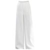 Women's High-Waist Tencel Linen Wide-Leg Pants - Korean Style, Loose Drape, Trendy for Spring/Summer 2026