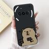 Para Funda Nothing Phone 3A A059 Lindo Dibujo Animado Panda Astronauta Silicona Suave Negro Mate Cubierta Para Nothing Phone3a Pro A059P Fundas