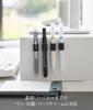 Yamazaki Magnet Pen Holder Set of 4 Tower Pen Stamp Lipstick Storage Magnet Type 10734 Black W1.5×D1.9×H2cm