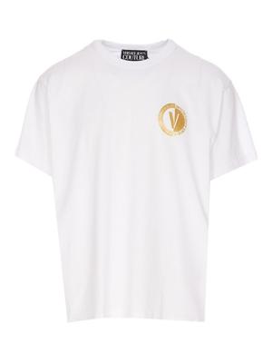 Versace Jeans Couture Striking Men's T-shirt White - Size: XL