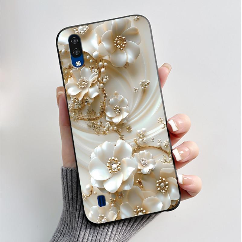Phone Case For ZTE Blade A51 Lite / A5 2020 Casing Luxury Fashion Butterfly Flower Black Jelly Soft TPU Case Silicone Back Cover