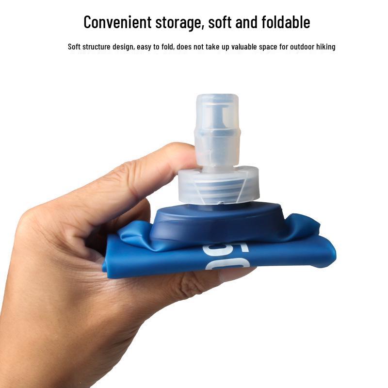 DRCKHROS Portable Outdoor Soft Water Bag for Running, Cycling, and Mountaineering