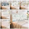 Cartoon Elastic Bedhead Cover Thicken Print Design Bed Head Slipcover Non-slip Washable Headboard Cover Bedroom