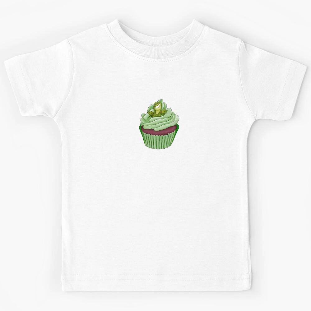 Princess and the Frog Cupcake Kids T-Shirt 100