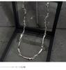 New Personality Trendy Irregular Wavy Chain Warp Necklace for Men Punk Style Stainless Steel Hip Hop Rock Collar Jewelry Gift