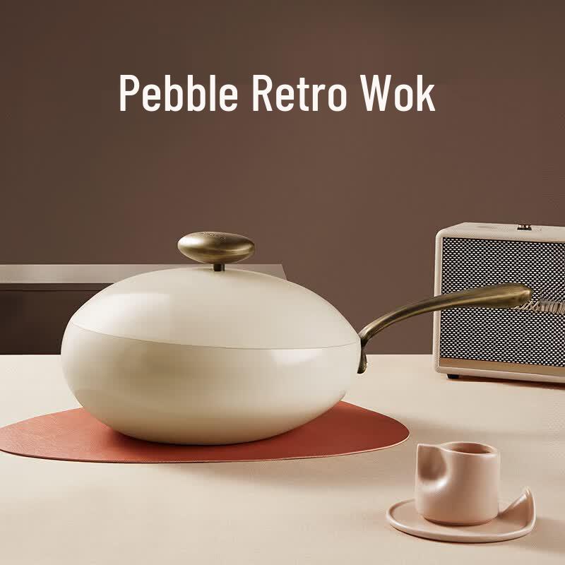 Velosan Pebble Fortune Series Non-Stick Wok