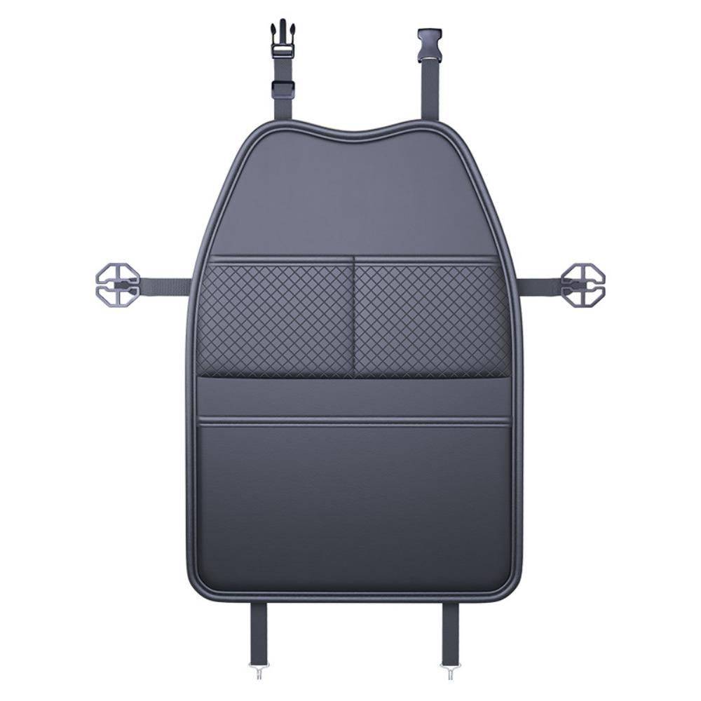 PU Car Seat Protection Cover Tablet Holder Auto Seat Back Storage Bag Car Accessories