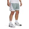 Under Armour Curry Signature Holiday Casual Breathable Durable Basketball Shorts Men Shorts Lime-Green 1390344-348