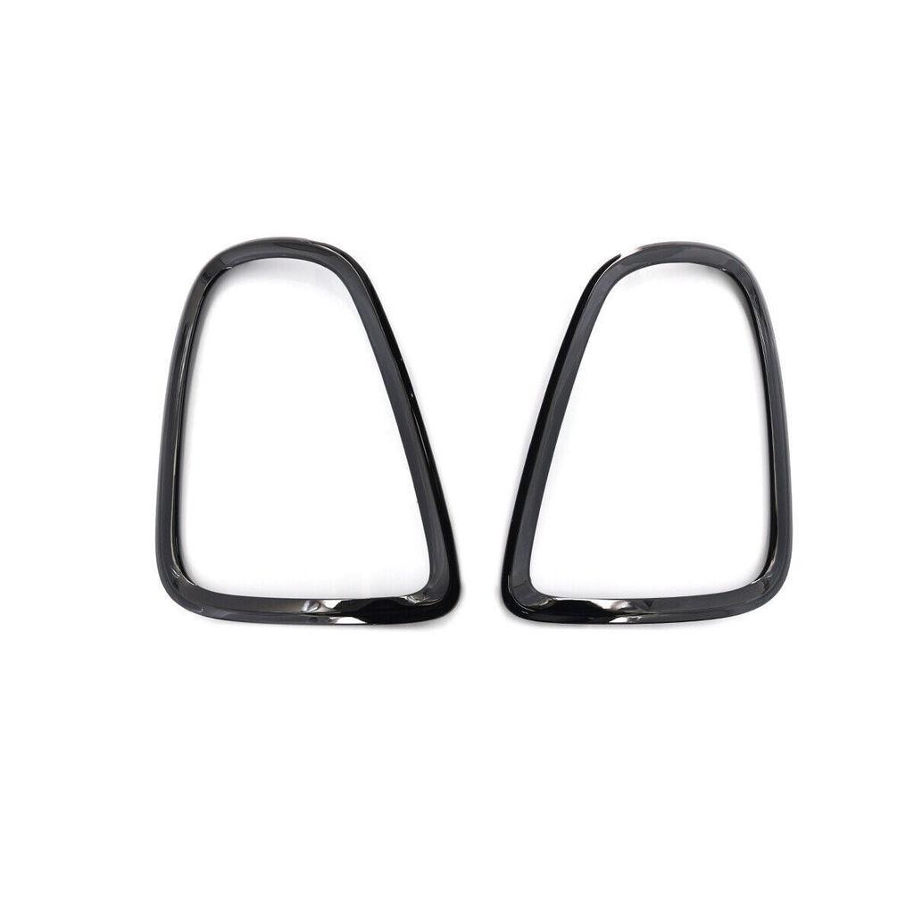 Bmw Cooper R56 R57 R58 R59 Tail Light Ring Surround Cover Trim With Black Electroplate For Custom Car Decor