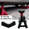 NEW Car Slotted Lift Jack Stand Rubber Pad Floor Adapter 3Ton Frame Safety Grip Lifting Tools 6Ton Repair Rail Pads Universal
