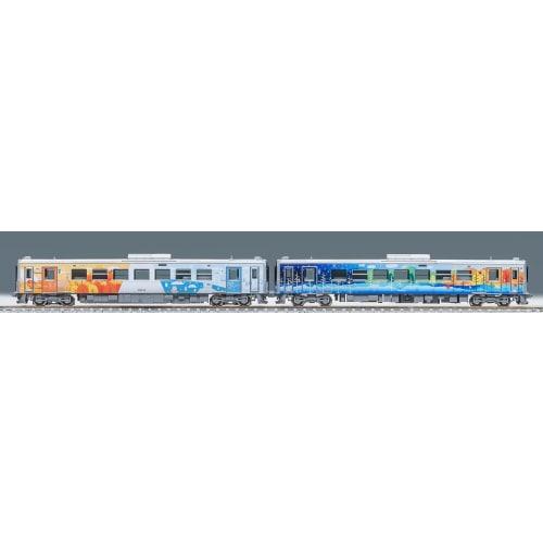 Tomytec TOMIX N Gauge JR H100 Series Sekihoku Line/Furano Line Wrapping Car Set 98137 Railway Model Diesel Car