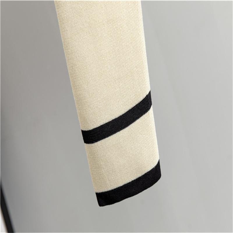 Autumn And Winter Knitted Wide Leg Pants Two Piece Suit Short Style Small Fragrance Fashionable Casual Suit For Women