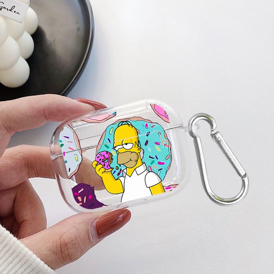 

Case For Airpods 3 4 2 Pro Pro3 1 Pro2 Clear Earphone Cases Cover Cute The S-simpsons Airpods 1