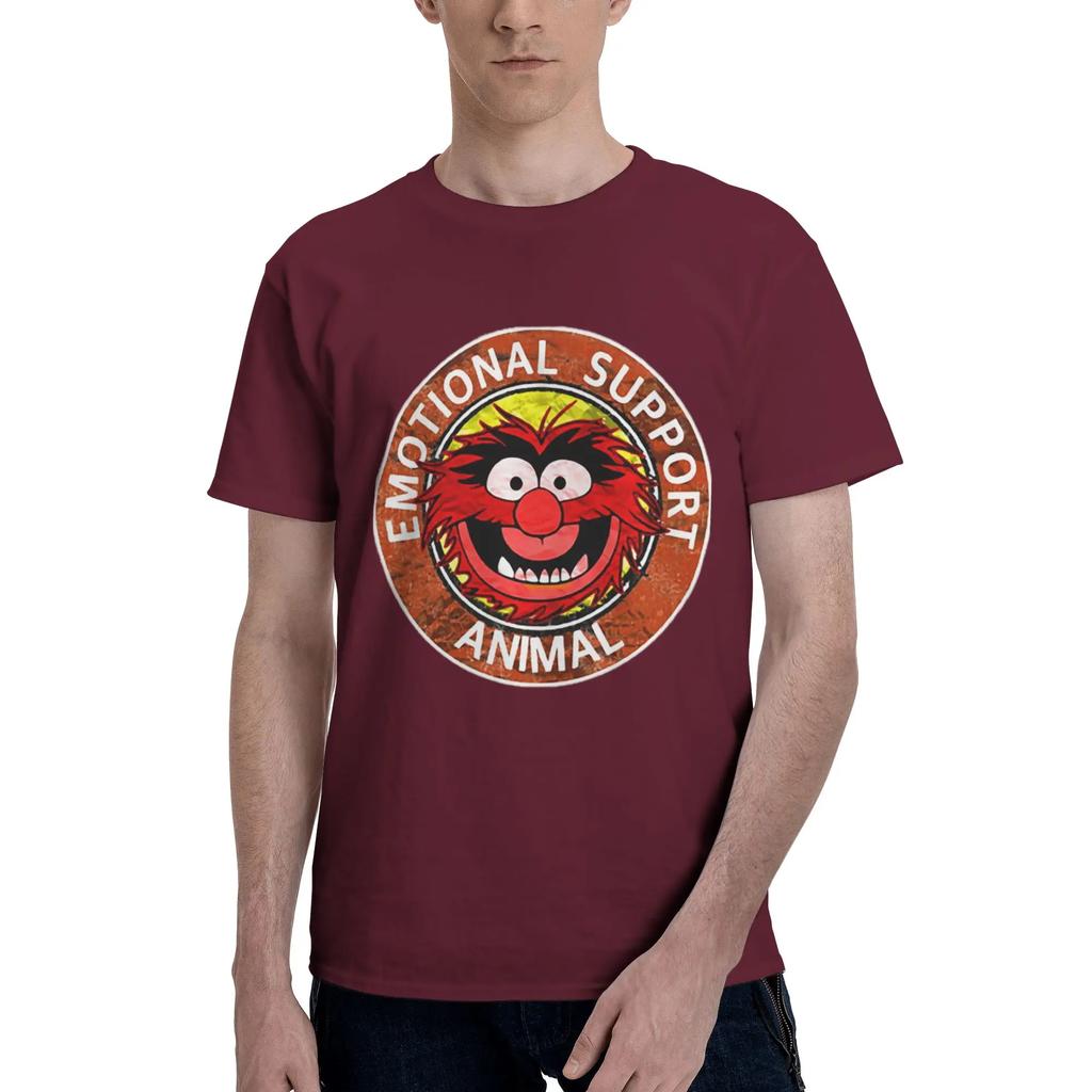 Vintage Muppets Animal 100 Cotton TShirt Mens Fashion T Shirts Men Round Neck Short Sleeve S6XL