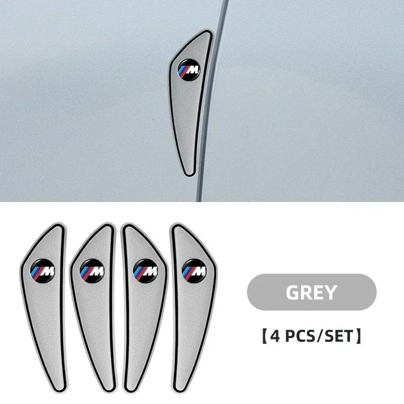2025 Car For BMW 4pcs/set Car Body Bumper Antis-scratch Anti-collision Rubber Strips For BMW E46 E85 E60 F10 E39 F30 E36 F20 E87