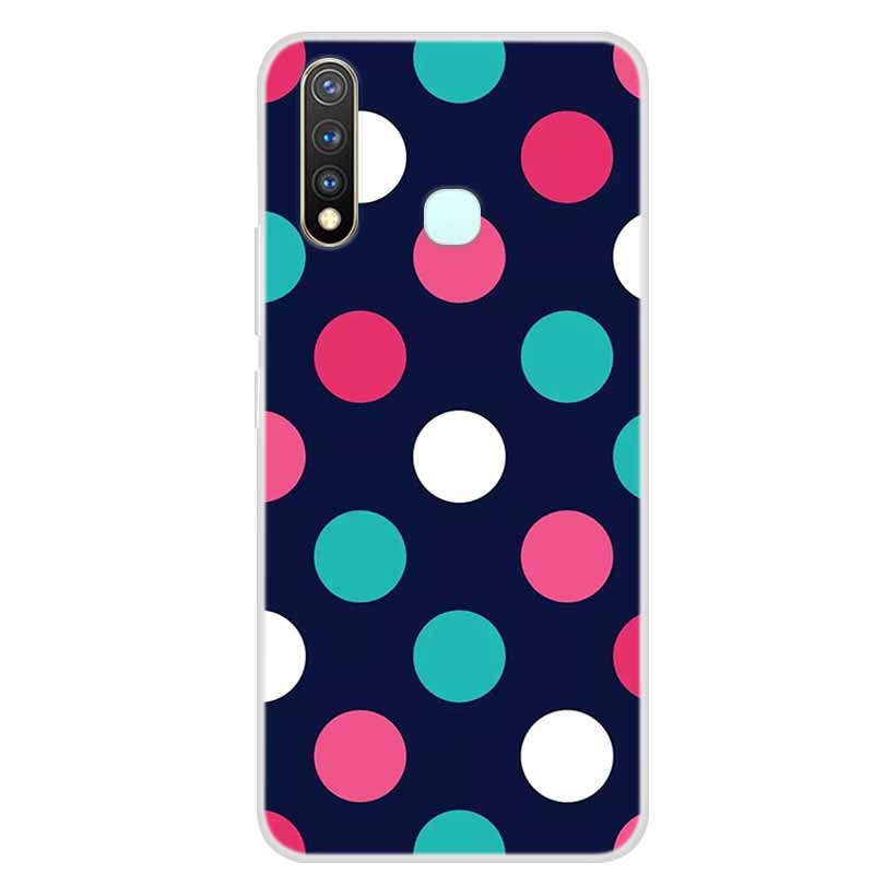 Per Vivo 1915 / Y19 /U3 Custodia Bumper Silicone TPU Copertura Posteriore Morbida Per Vivo Y19 Y 19 VivoY19 Custodia Cartone animato fundas su Vivo1915 Coque