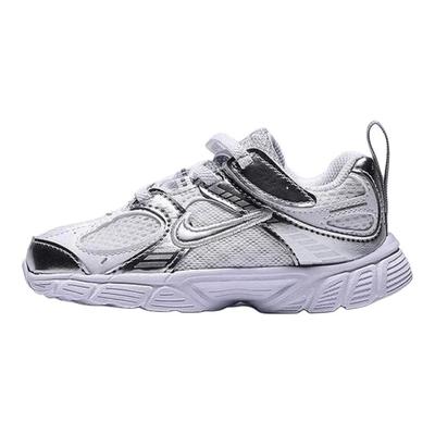 V5 RNR TD White Metallic Silver Baby Sneakers Pure-Platinum HQ6413-103