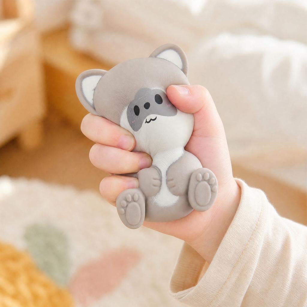 Slow Rising Toy with Soft Cute Texture, Sensory Toy for Kids and Adults