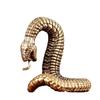 1 Pc Brass Copper Snake Desk Decorations Home Decor Ornaments Creative Animal Statue Crafts Vintage Miniatures Figurines