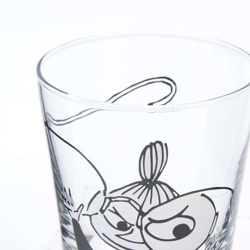Takasaka International Japan Moomin Aqua Little Diameter x Pop-Up Tumbler, My, 8.2 9cm, 280ml, MM-G33-002